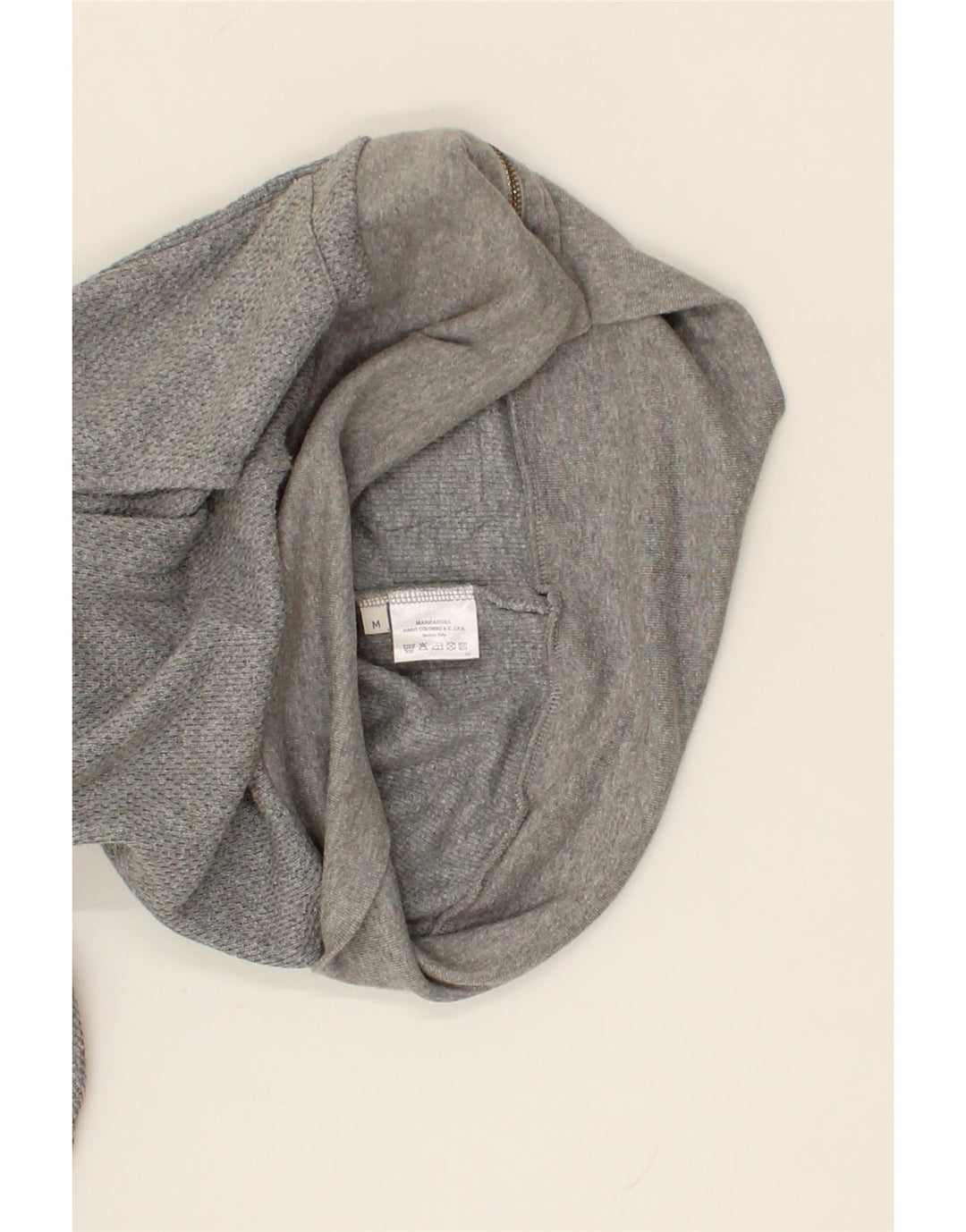 COLMAR Pull à Capuche Zippé Homme Gris Moyen Coton