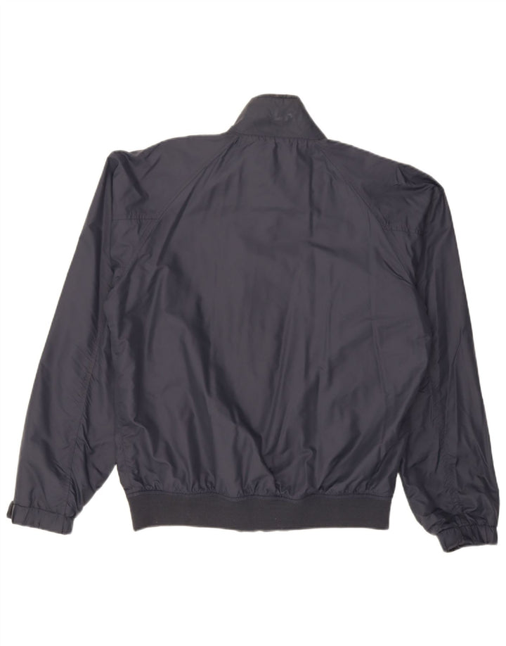 Woolrich Veste coupe-vent pour homme UK 40 Large Bleu marine Nylon