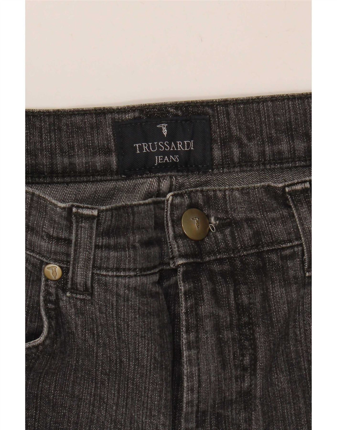 Trussardi Jeans Bootcut Femme W30 L34 Gris