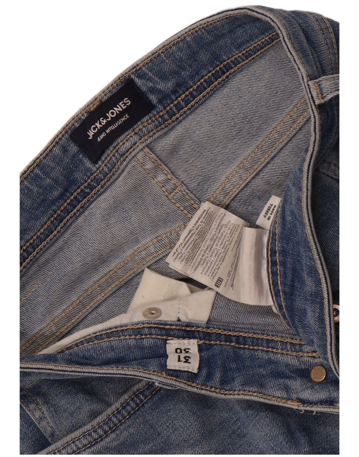Jack & Jones Jean Slim GLENN W31 L30 Homme Bleu Coton