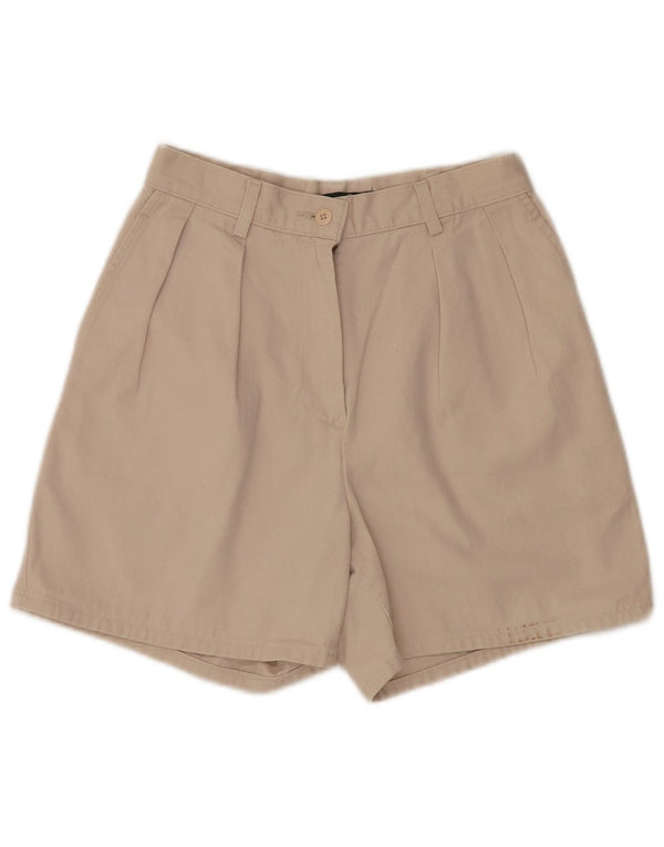J. Crew Short décontracté taille haute pour femme US 6 Medium W25 Coton beige