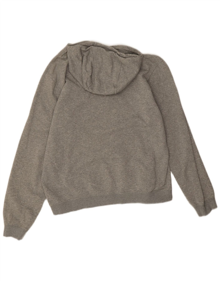 Nike Pull à capuche graphique en coton moucheté gris moyen pour homme