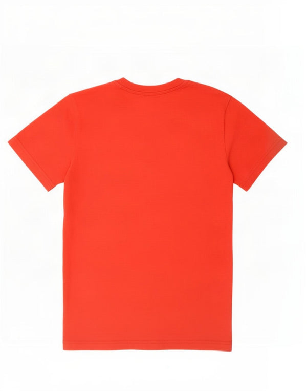 Diesel T-Shirt Graphique Garçon 9-10 Ans Rouge Coton