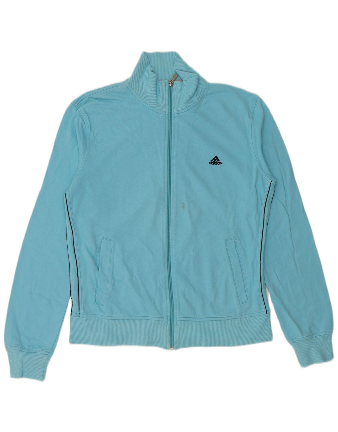 ADIDAS Veste de survêtement pour femme EU 44/46 Large Bleu Coton