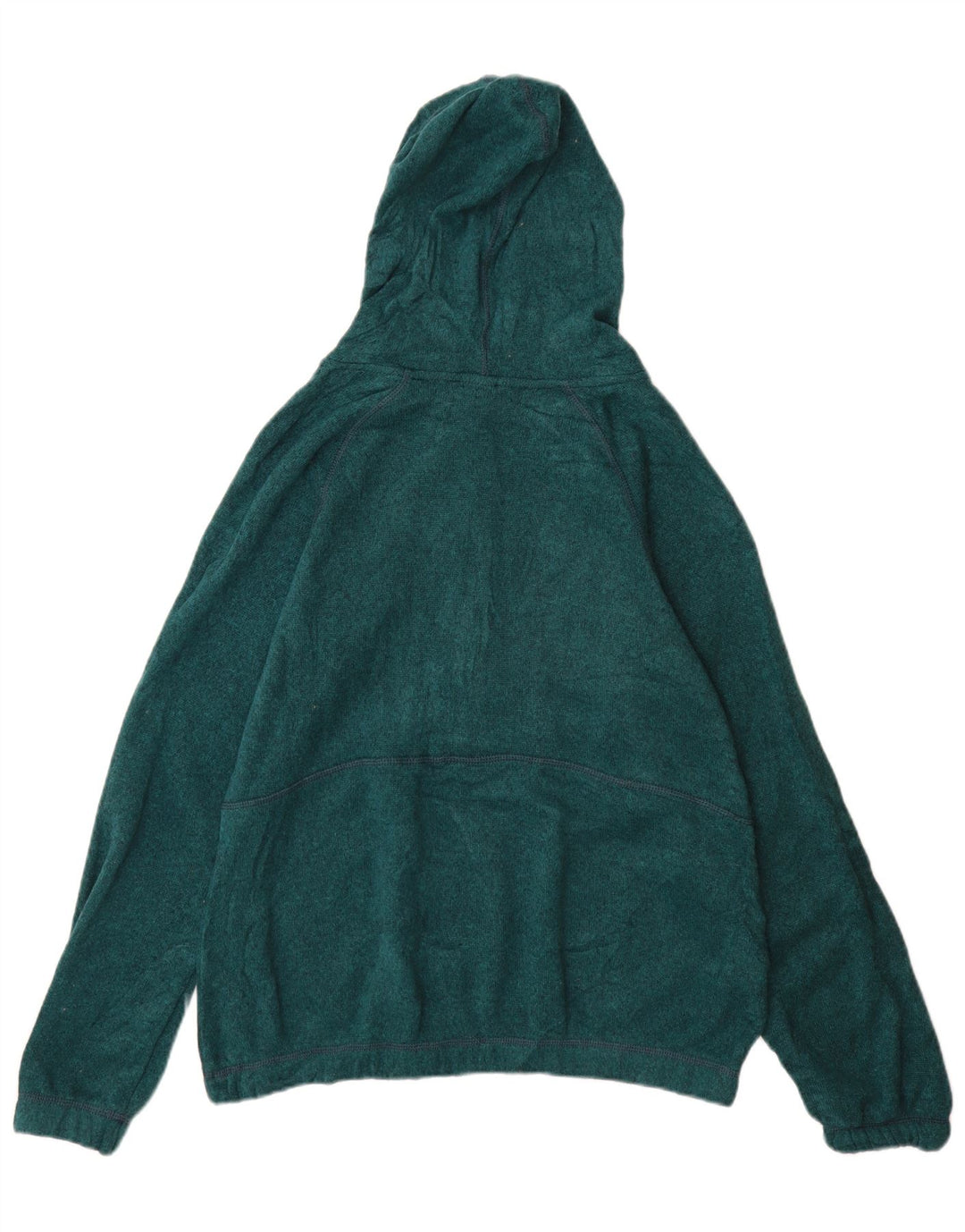Eddie Bauer Pull à col boutonné pour femme UK 14 Vert moyen Polyester