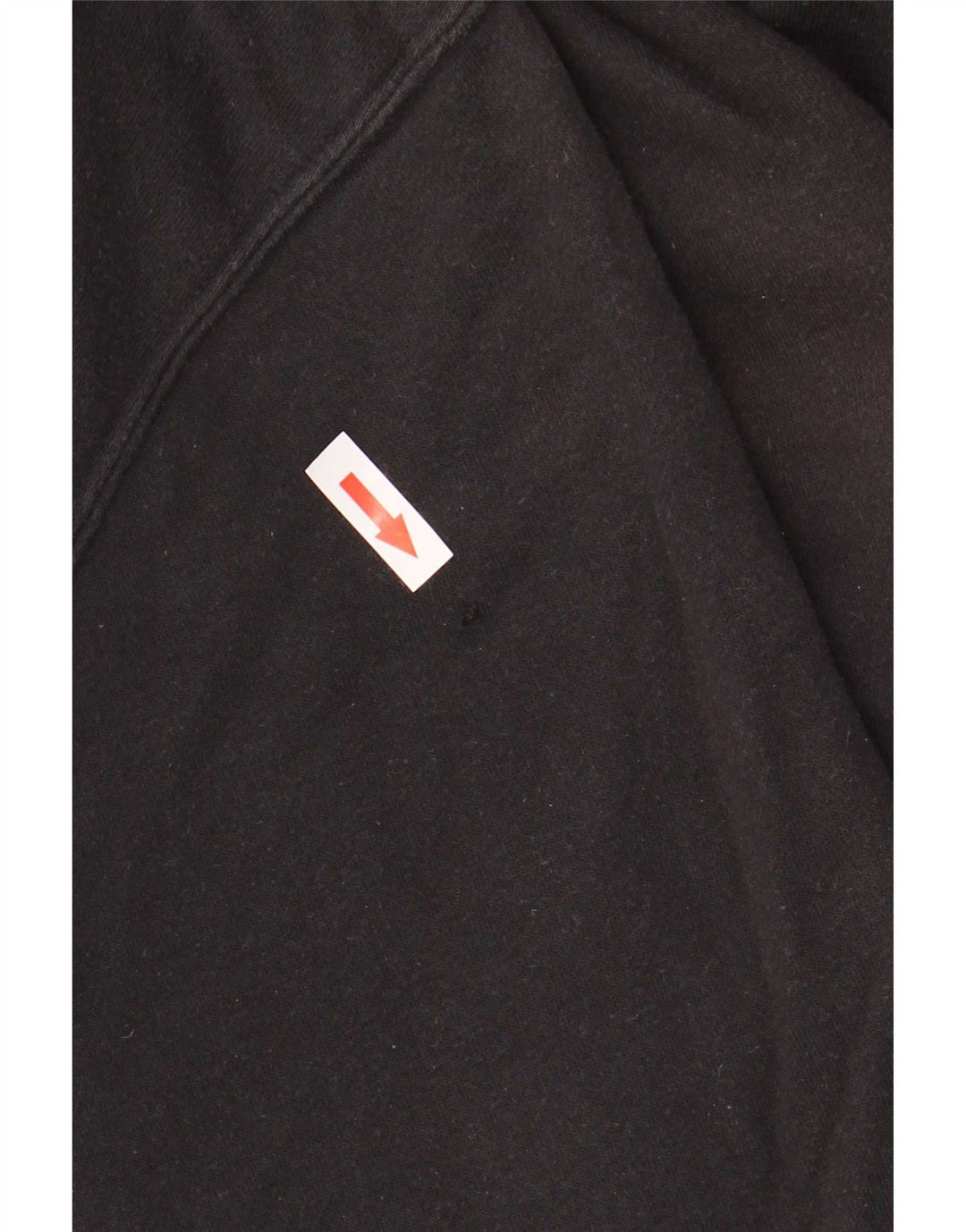Nike Pull à capuche graphique en coton noir moyen pour homme