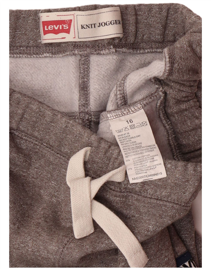 Levi's Pantalon de Survêtement Garçon 15-16 ans Gris Coton