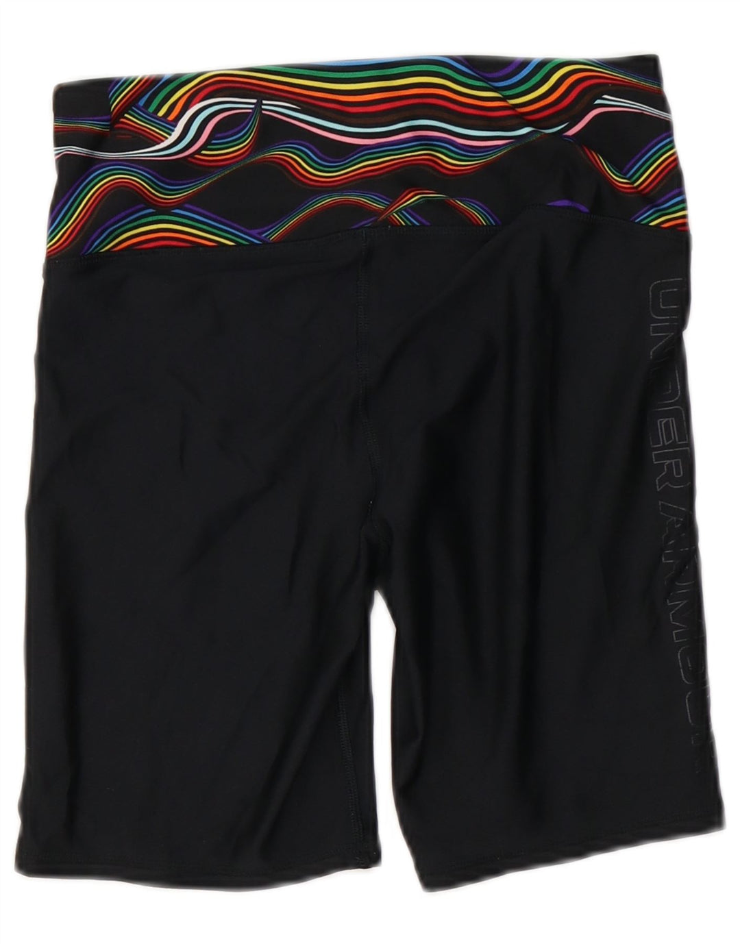 Under Armour Short de sport Heat Gear Femme UK 12 Noir Moyen Polyester