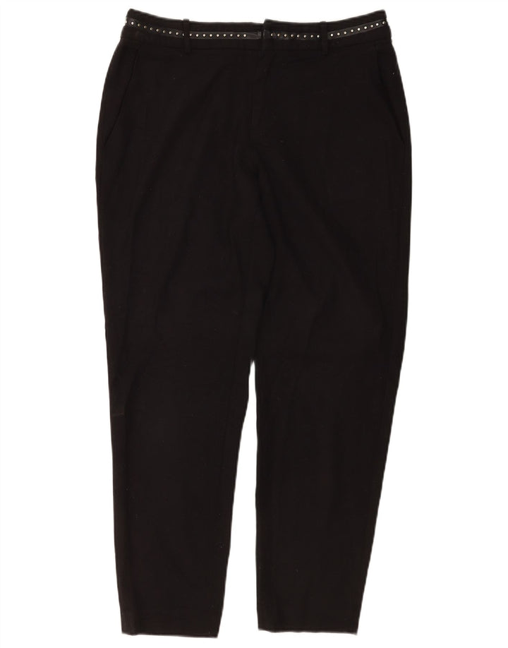 Guess Pantalon Chino Slim Femme UK 16 Large Noir