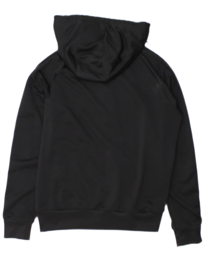Adidas Veste de survêtement pour femme UK 16 Large Noir Colourblock Polyester