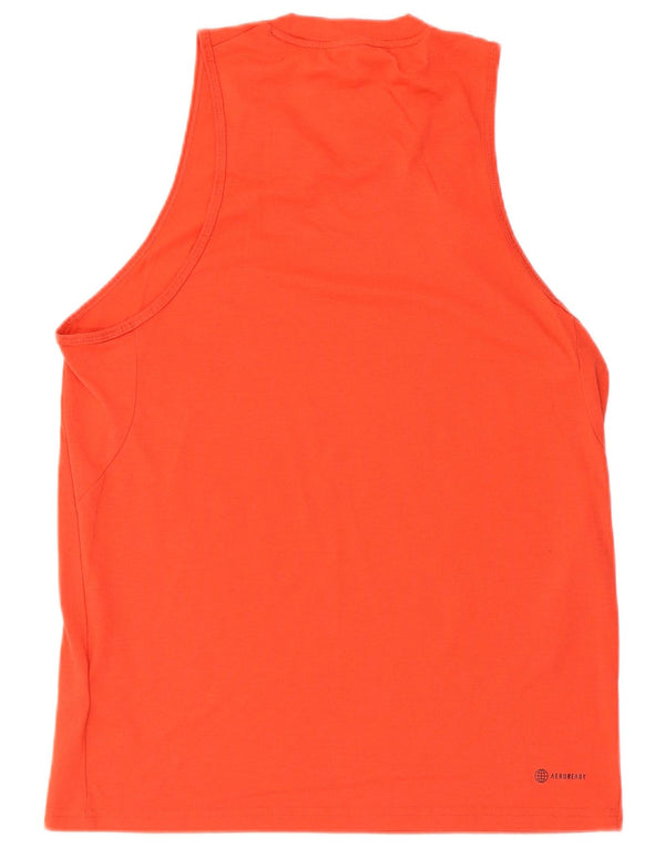 Adidas Homme Aeroready Débardeur Orange Moyen Polyester