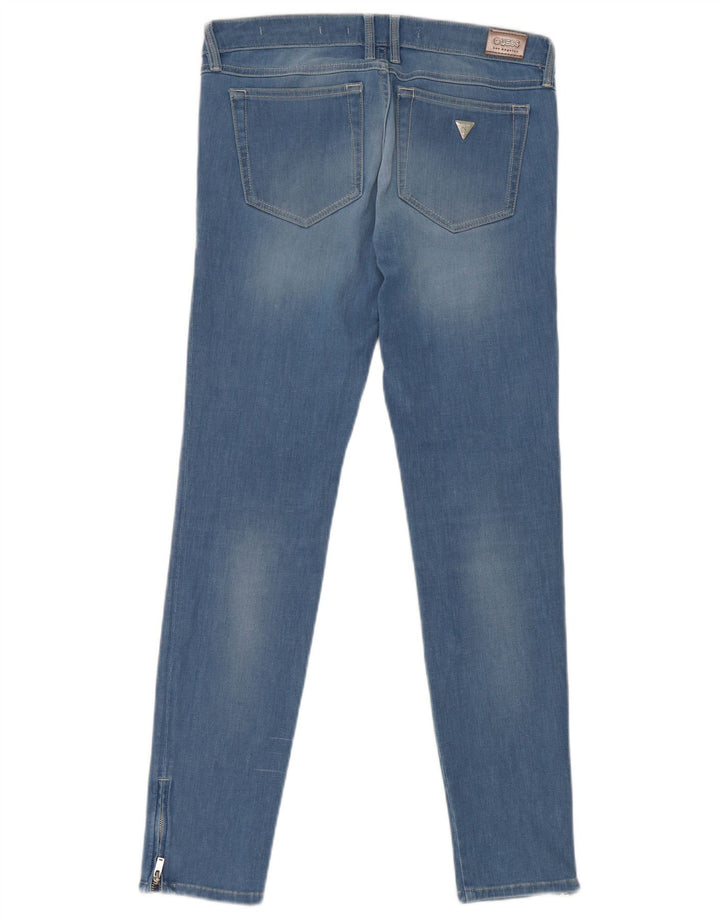 Guess Jean Skinny Femme W27 L28 Bleu