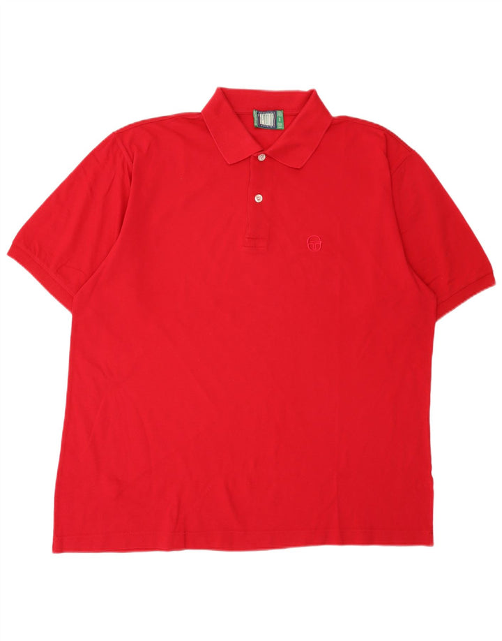 Sergio Tacchini Polo Homme Grand Rouge