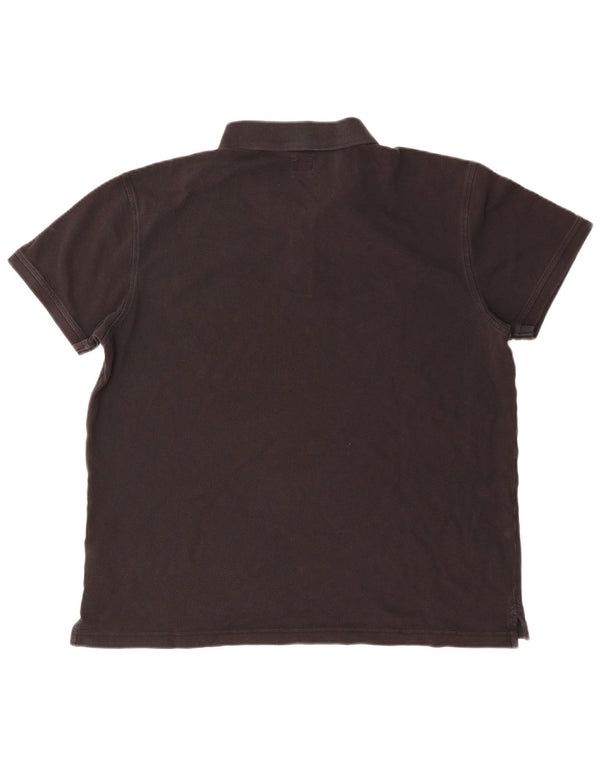 LEVI'S Polo Coupe Standard Homme XL Noir Coton