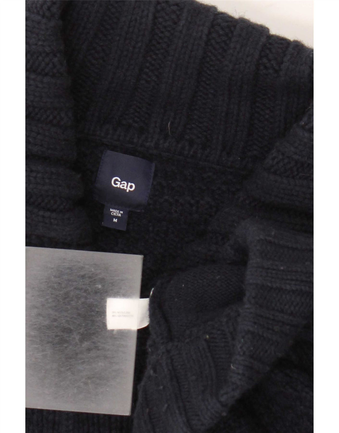 Gap Cardigan Homme Pull Laine Bleu Marine Moyen