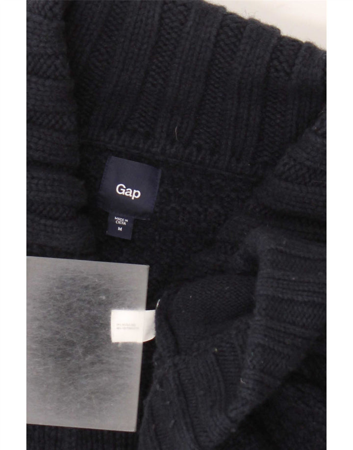 Gap Cardigan Homme Pull Laine Bleu Marine Moyen