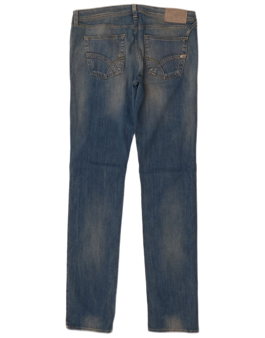Gas Jean Slim Homme W34 L34 Bleu Coton