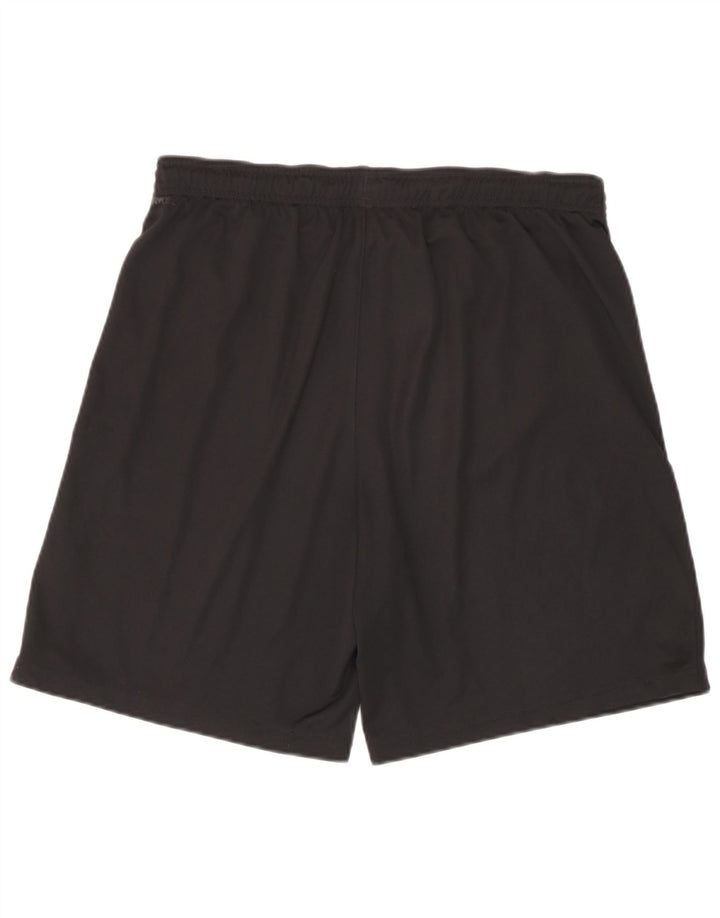 Puma Short de Sport Homme Noir Moyen Polyester Colorblock