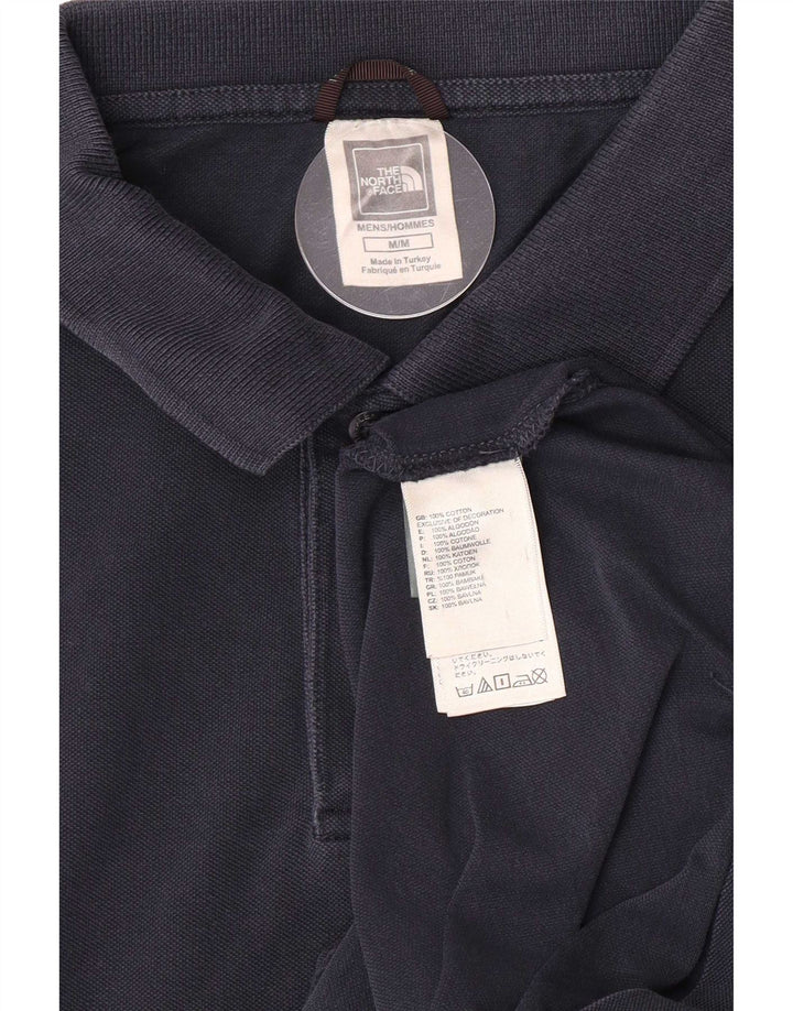 The North Face Polo Homme Bleu Marine Moyen Coton