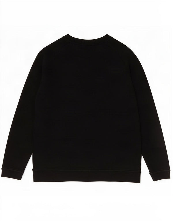 Nike Sweat-shirt graphique pour femme UK 16 Large Noir