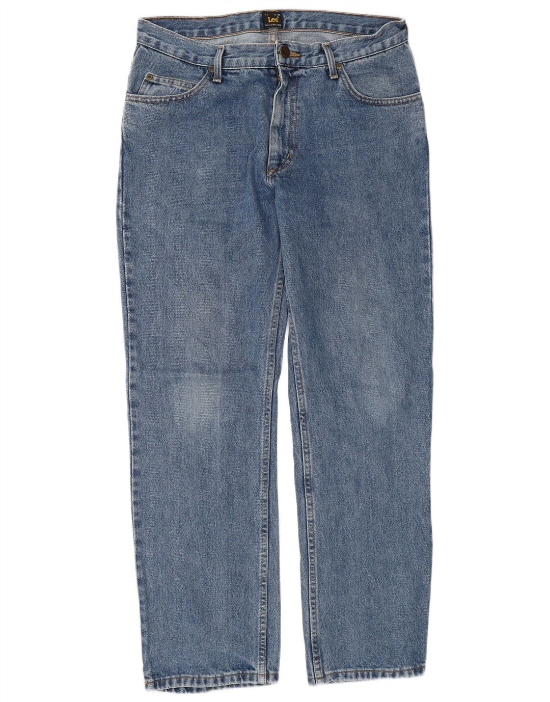 LEE Jean Droit Brooklyn Comfort Homme W32 L30 Bleu Coton