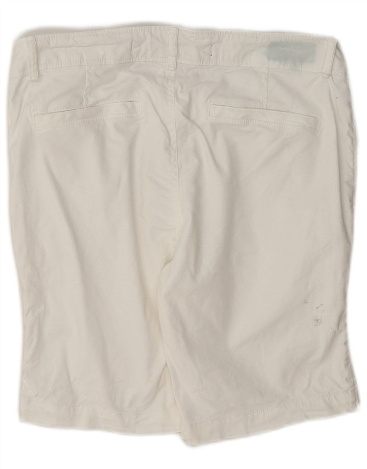 Superdry Short Chino Femme Medium W30 Coton Blanc