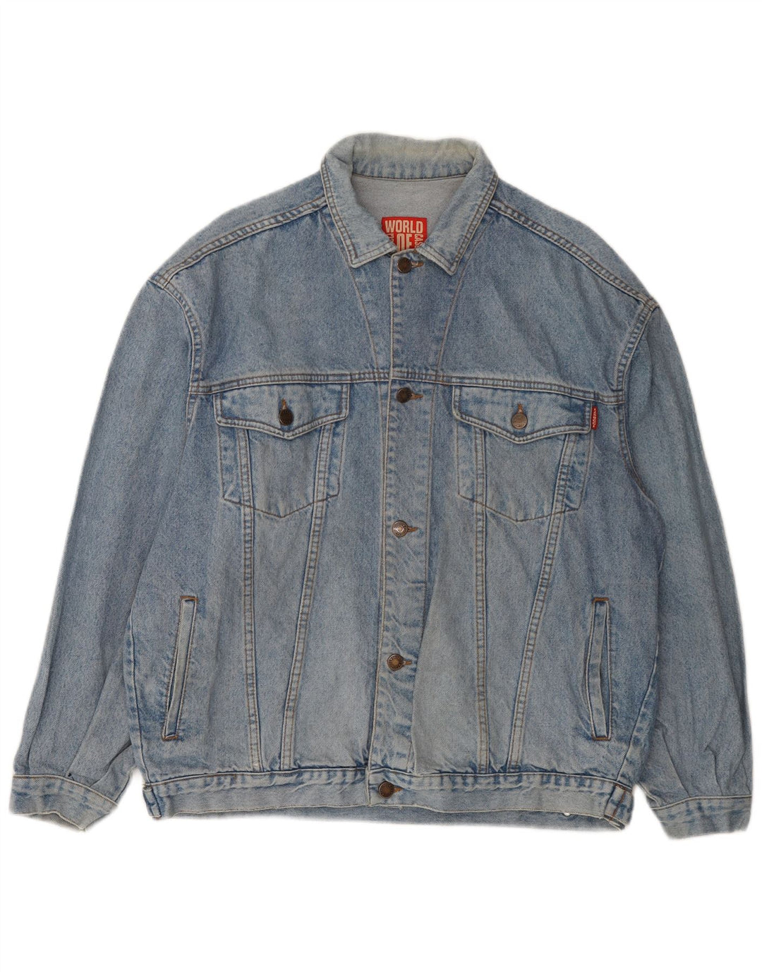 CASSUCI Veste en Jean Homme UK 42 XL Bleu Coton