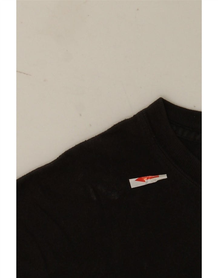 Tommy Hilfiger T-Shirt Homme Haut Large Noir Coton