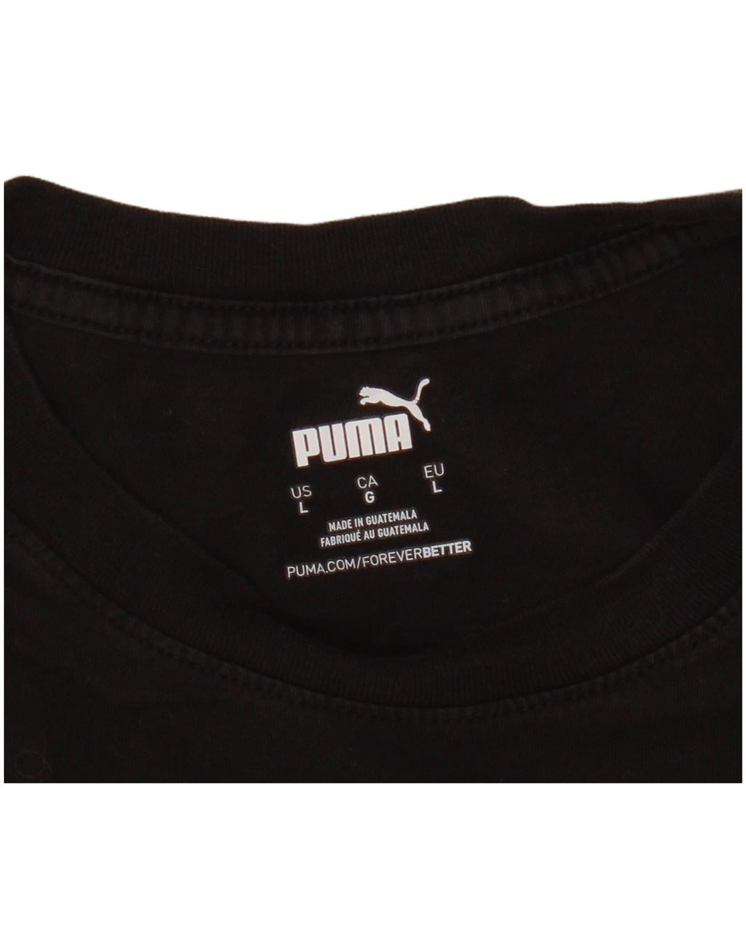 Puma T-shirt graphique pour hommes, grand, noir