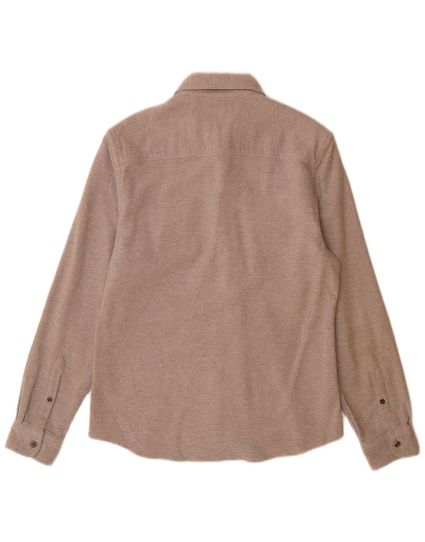 Reiss Chemise Regular Fit Homme Gris Coton