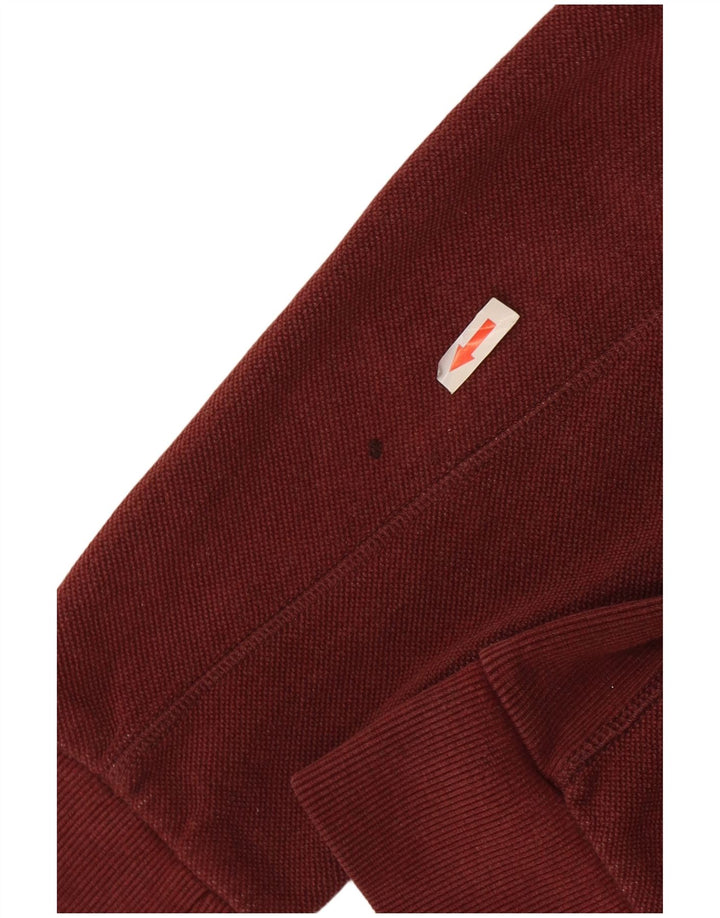 Timberland Sweat à Capuche Regular Fit Zippé Homme Bordeaux Moyen