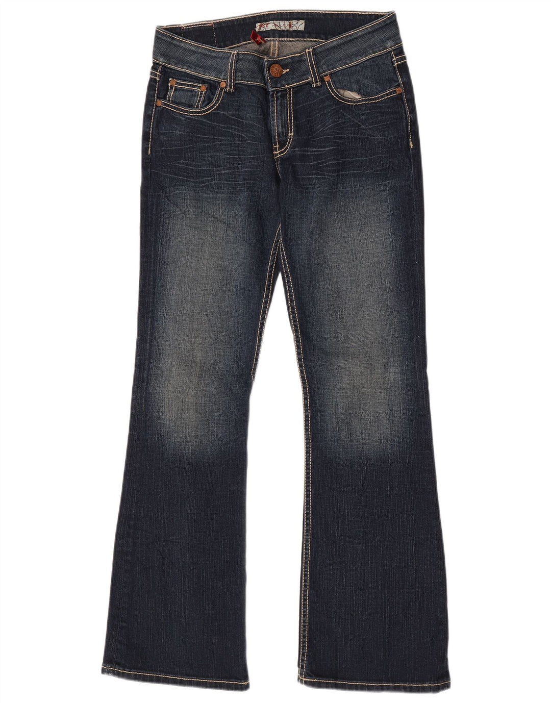 BKE Jean Bootcut Femme W29 L31 Bleu Coton