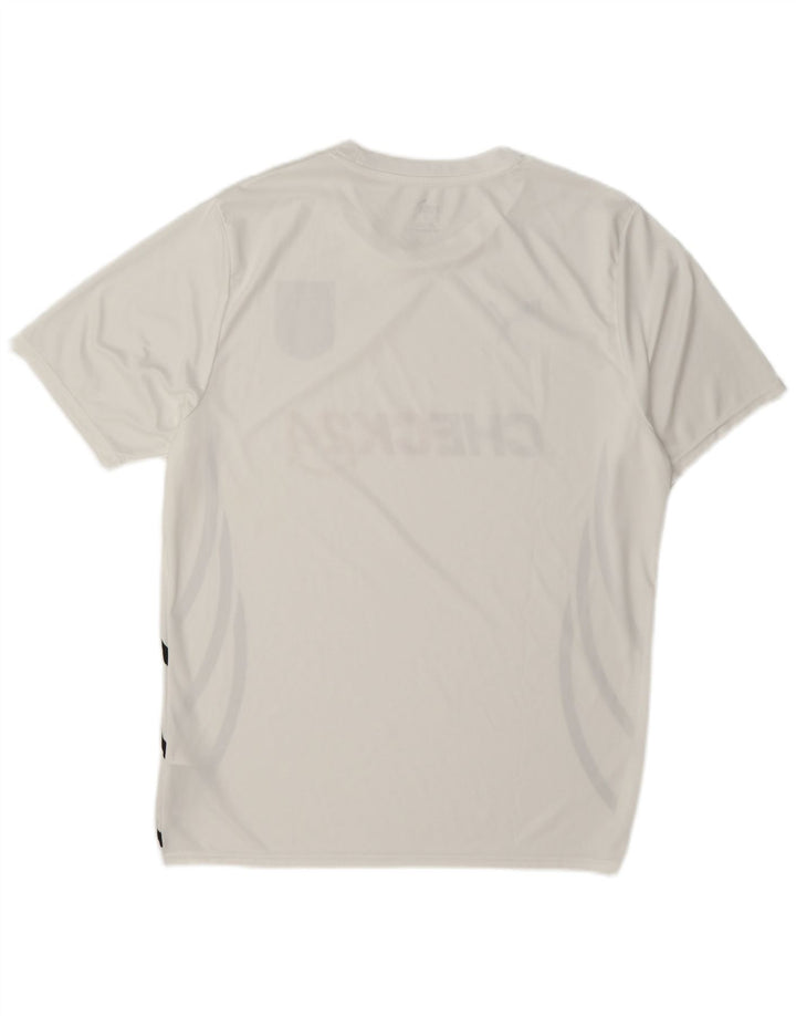 Puma T-Shirt Deutschland Graphic Homme Blanc Large Polyester