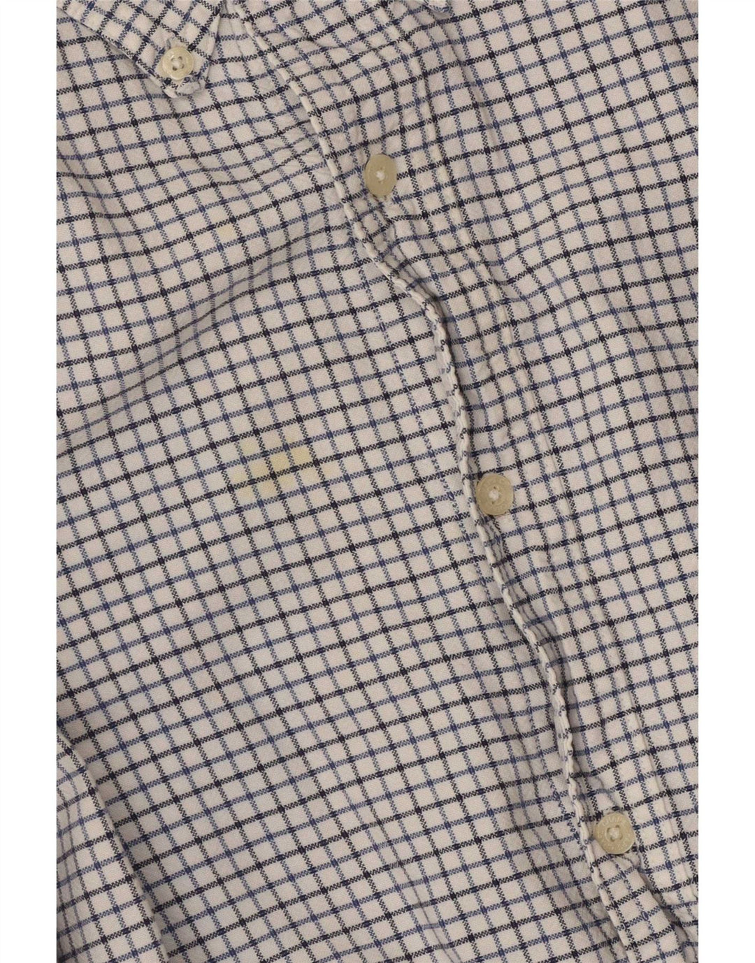Chaps Chemise Homme 2XL Coton à Carreaux Blanc