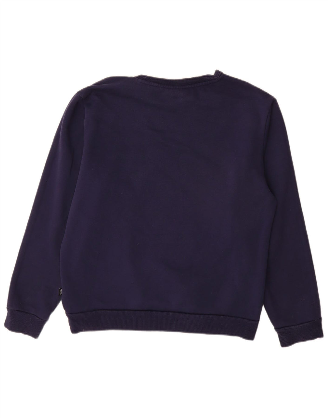 PUMA Sweat-shirt pour homme en coton bleu marine Small