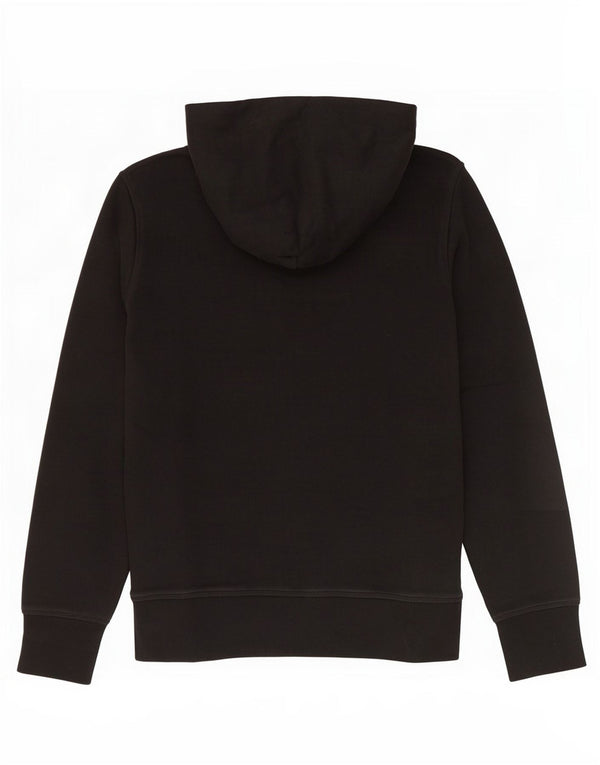 Tommy Hilfiger Pull à capuche graphique pour homme Petit coton noir