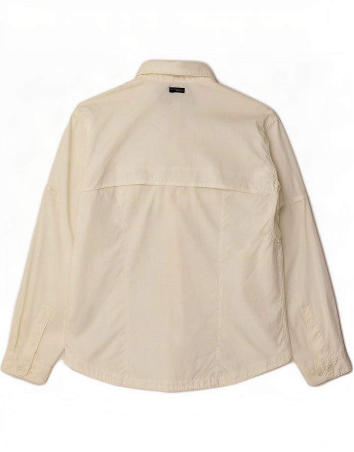Columbia Chemise Femme UK 16 Large Blanc Nylon