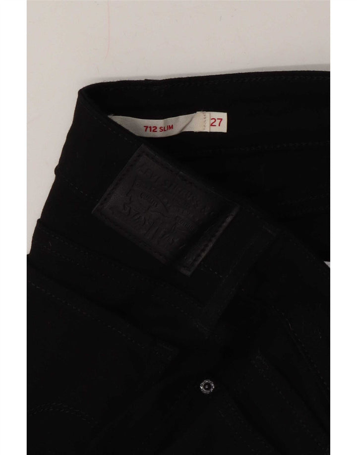 Levi's Jean Slim 712 Femme W27 L26 Noir