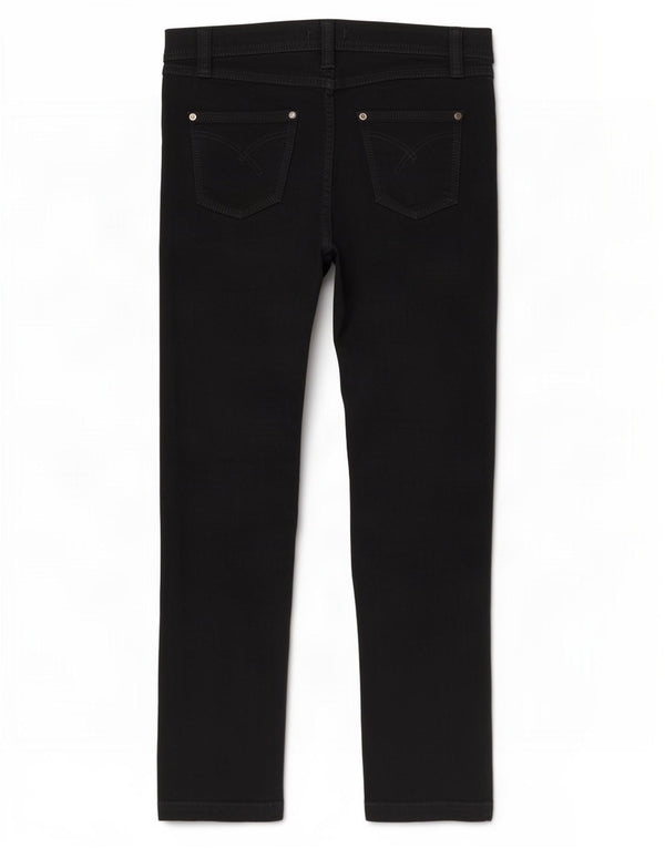 Massimo Dutti Jean slim pour femme EU 40 Medium W30 L30 Bleu marine