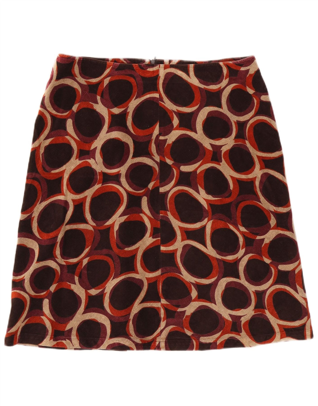 HOBBS Jupe trapèze pour femme UK 16 Large W34 en coton à pois multicolores