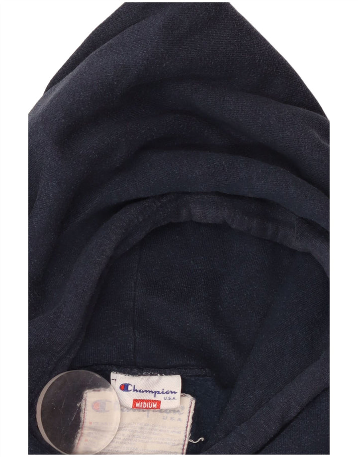 Champion Pull à Capuche Graphique Homme Bleu Marine Moyen