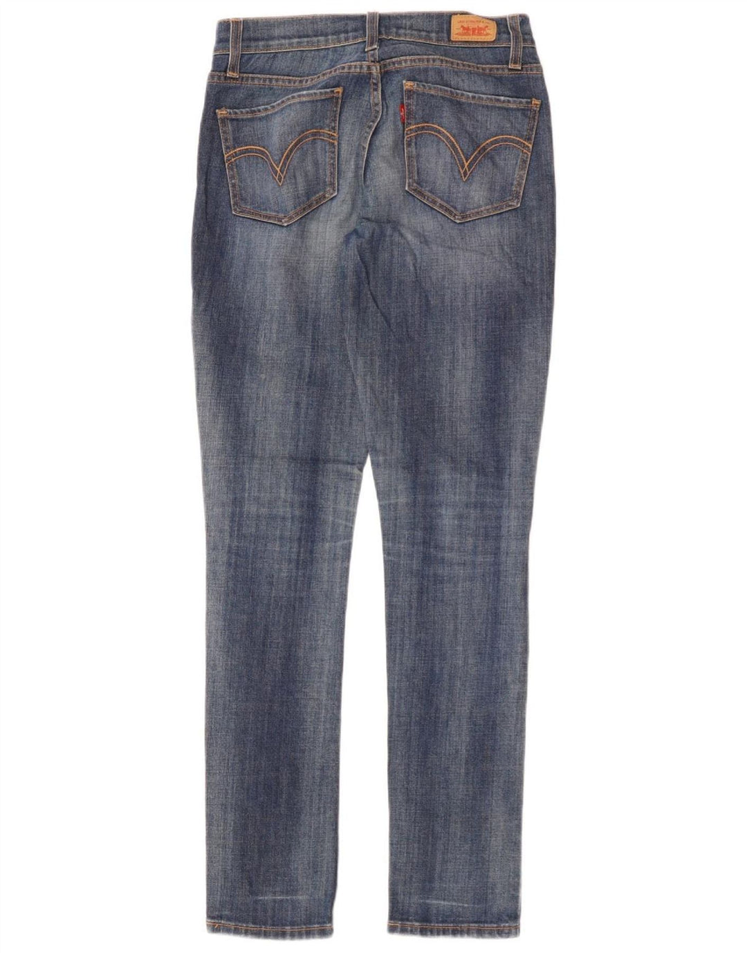 LEVI'S Jean skinny super bas 524 pour femme US 5 Small W30 L32 Bleu Coton