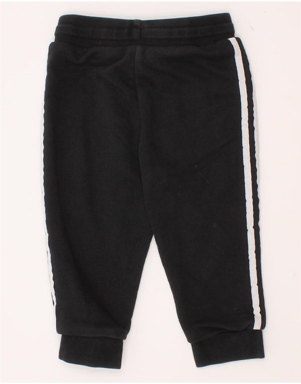 Adidas Pantalon de survêtement de jogging pour bébé garçon 12-18 mois en coton noir