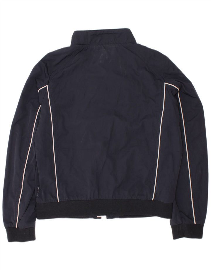Armani Jeans Blouson Bomber Garçon 11-12 ans Bleu Marine Polyester