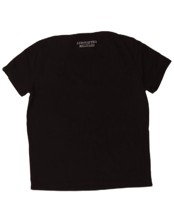 Aeronautica Militare T-Shirt Homme Haut 2XL Coton Noir