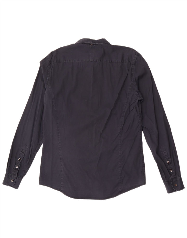 Gas Chemise Homme Large Bleu Marine