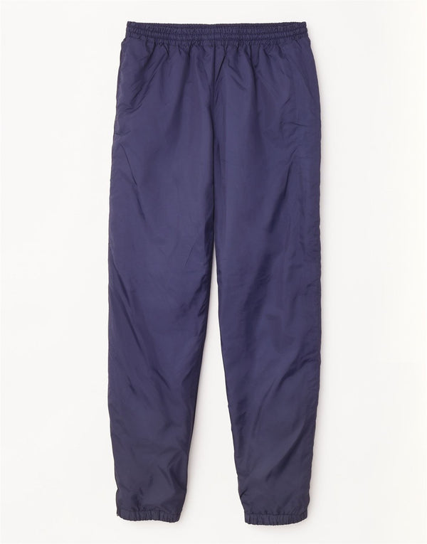 vintage Mens Survêtement Pantalon Joggers Grand Bleu Marine Colourblock