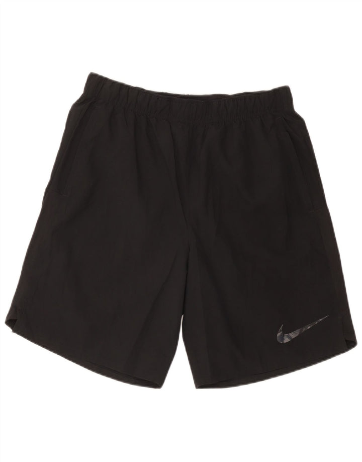 Nike Short de sport Dri Fit pour homme en polyester noir moyen