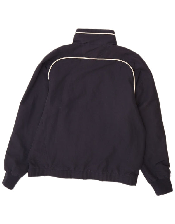 CHAMPION Veste de Survêtement Homme Bleu Marine Moyen Polyester Colorblock