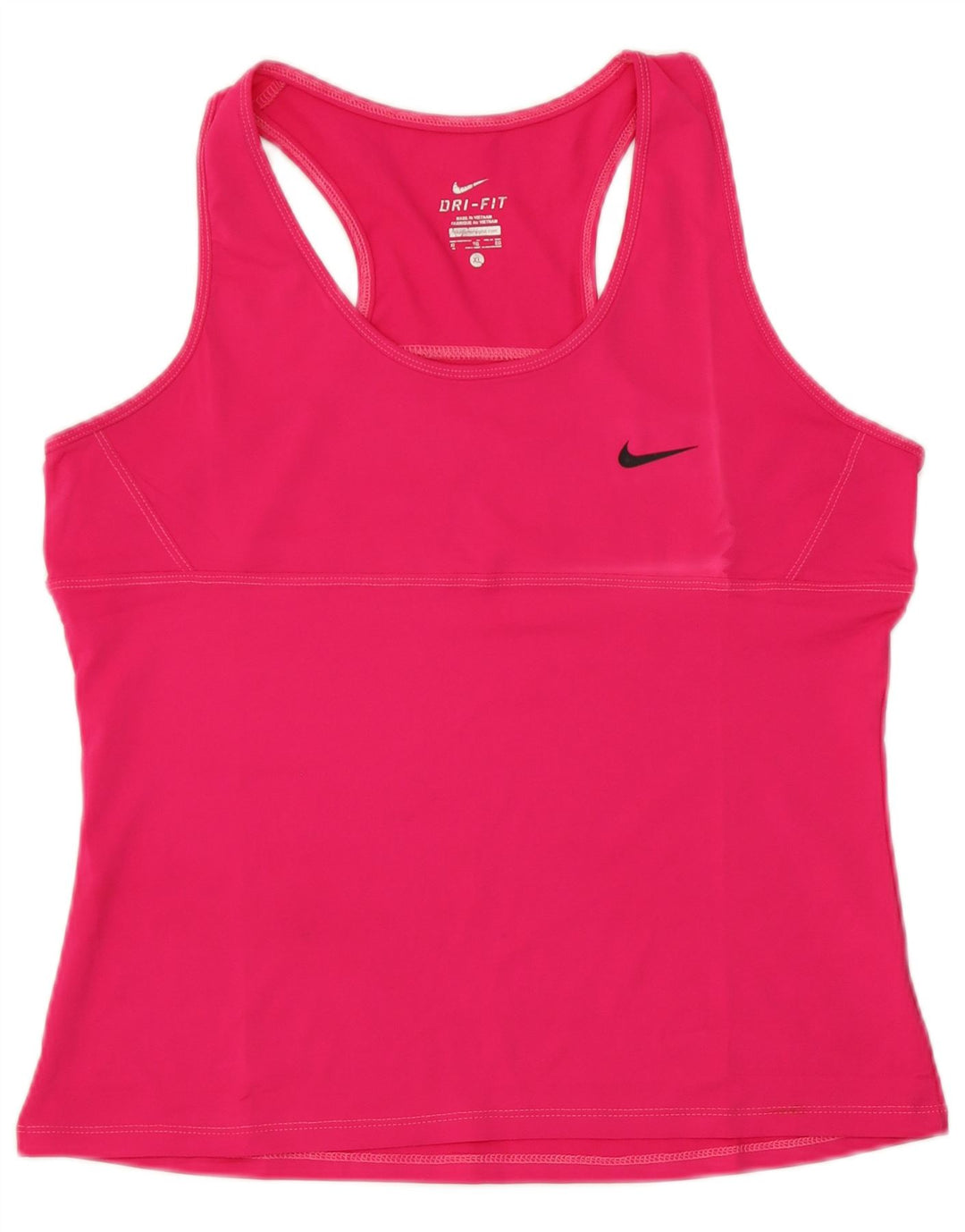 Nike Femme Dri Fit Débardeur UK 18 XL Rose Polyester